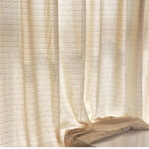 Cream curtains